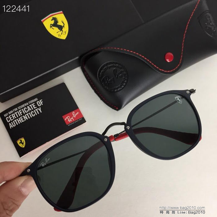 RAYBAN雷朋 RB2448MF 雷朋法拉利車隊合作版本 專櫃頂級品質 男女通用 太陽鏡  lly1105